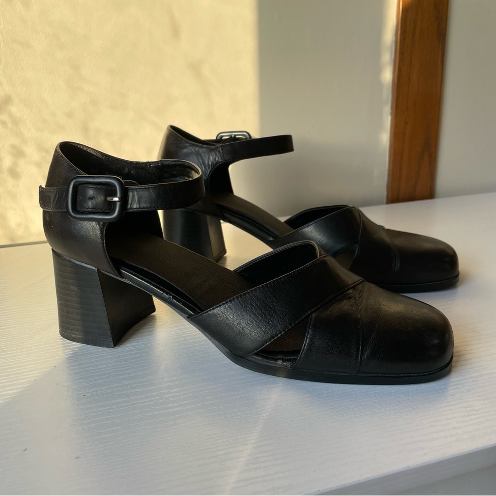 Block heel Mary Janes Size 8